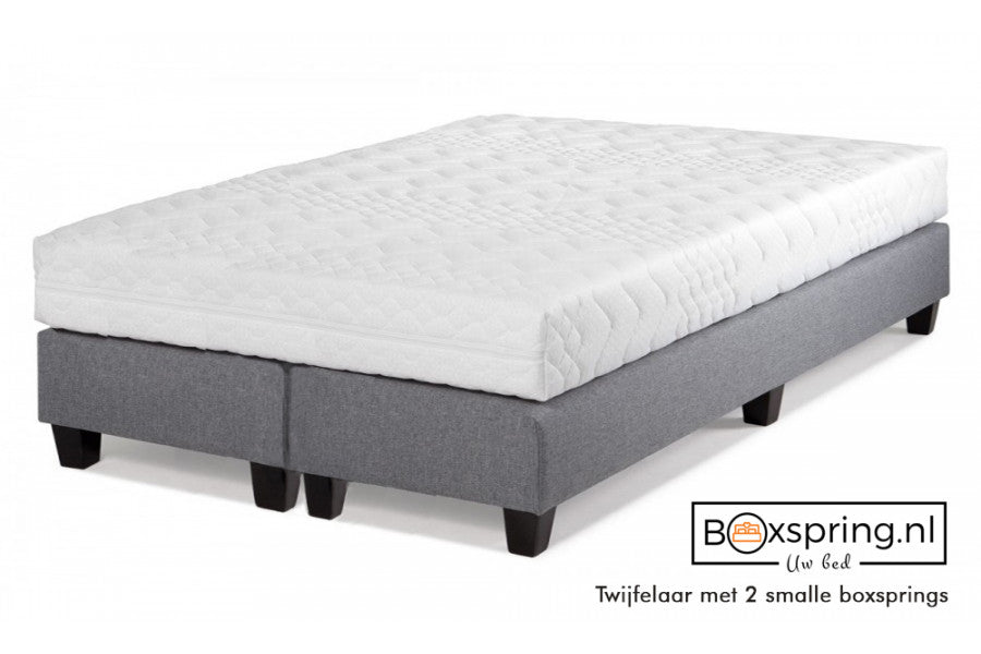 cafe man neem medicijnen Hotelbed HARVARD - Twijfelaar - Incl. Bonnellmatras - Meubelstof Figar –  Boxspring.nl