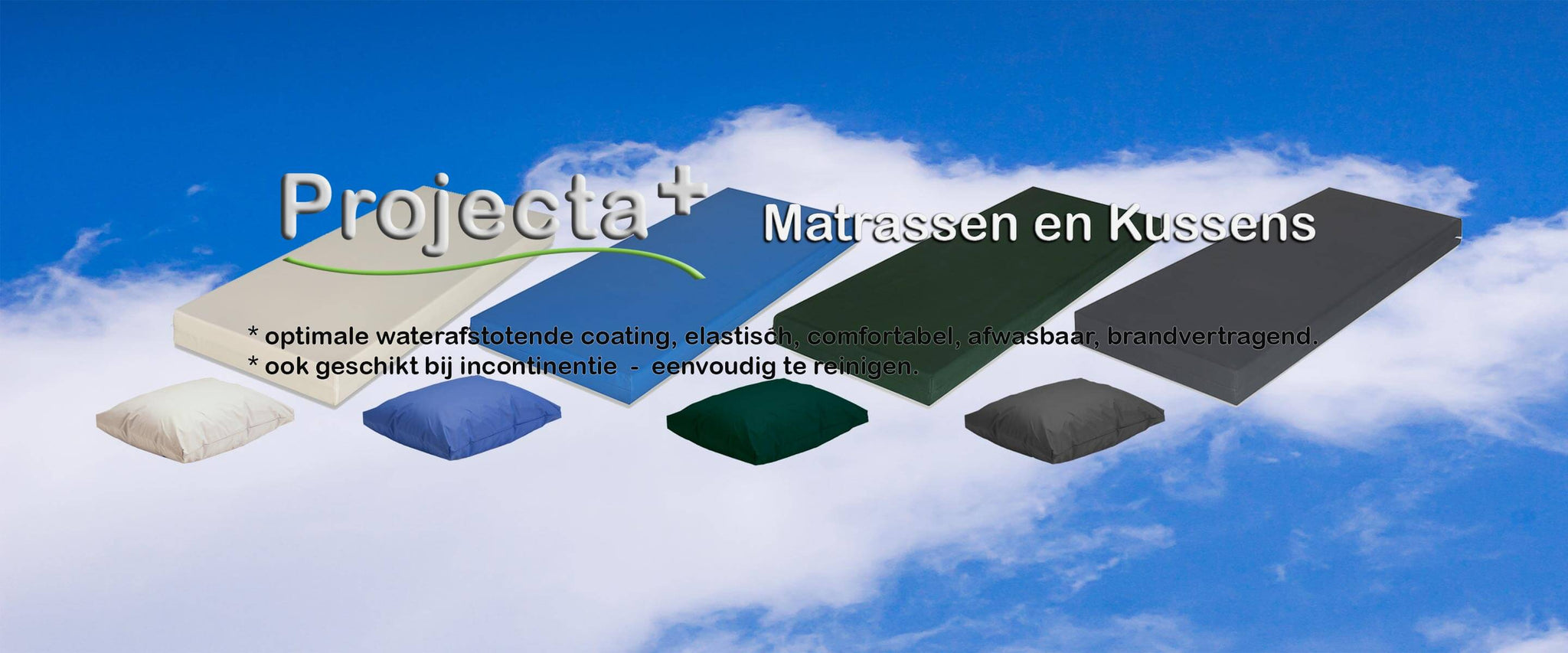 Projecta Plus matras- en kussenbescherming, afwasbaar en incontinentiebestendige matrassen en kussens