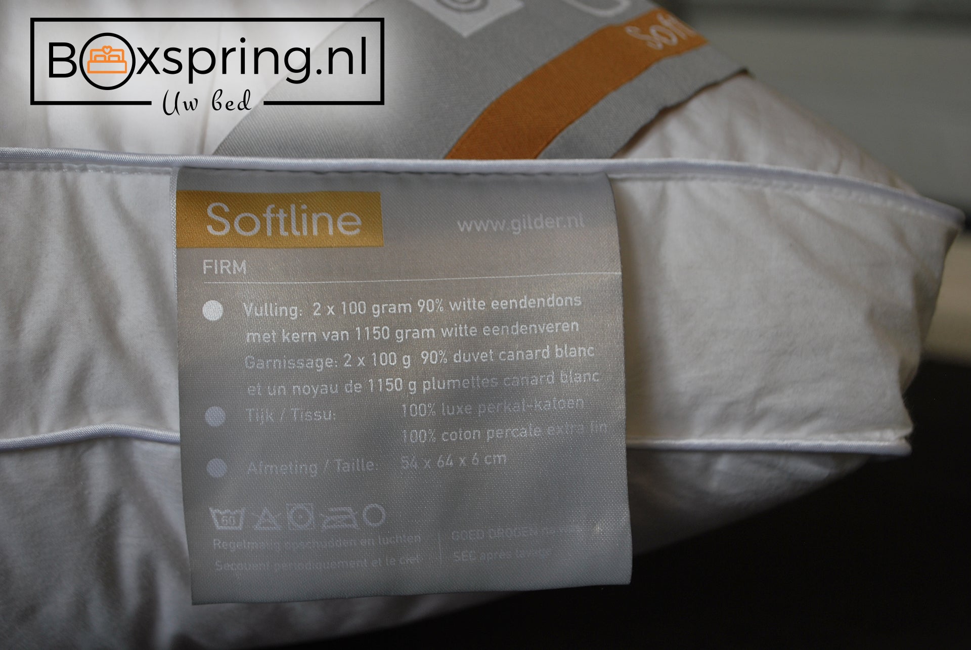 Hoofdkussen Gilder Dons Softline-firm