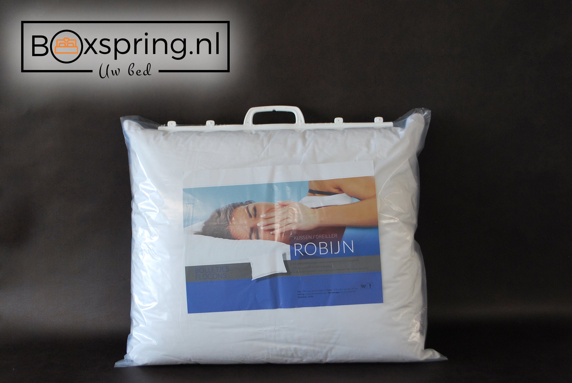 Hoofdkussen Robijn Blauw