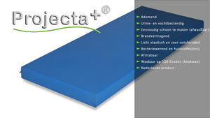 Eigenschappen Koudschuimmatras Projecta Plus HR60 - Met beschermende hoes - Blauw