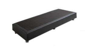 Boxspring onderbak ROME - Eénpersoons - Pocketveer - Kunstleer Bronco